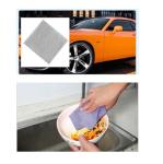 Sold_By_Cheapnwork Reusable Cleaning Cellulose Sponge Cloths Absorbent Wipes Clean Kitchen Car Dish Eco-Friendly Dishcloth Hand Towel Auto (2 Pack (10pcs))