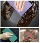 Sold_By_Cheapnwork Reusable Cleaning Cellulose Sponge Cloths Absorbent Wipes Clean Kitchen Car Dish Eco-Friendly Dishcloth Hand Towel Auto (2 Pack (10pcs))