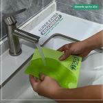 JGS STOCKIST Premium Quality Swedish Sponge Dishcloths 10 Pack for Home & Kitchen, Household Eco-Friendly Cleaning Absorbent Dish Cloth, Reusable Cotton & Cellulose Dishcloth, Washable Dish Towels