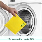 JGS STOCKIST Premium Quality Swedish Sponge Dishcloths 10 Pack for Home & Kitchen, Household Eco-Friendly Cleaning Absorbent Dish Cloth, Reusable Cotton & Cellulose Dishcloth, Washable Dish Towels
