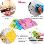 Wettex The Original 14 Pack Swedish Dishcloth for Kitchen - Eco Friendly Reusable Paper Towels - Assorted Dish Cloths for Washing Dishes