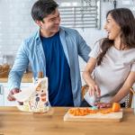 Gecocious Reusable Paper Towels 24 Pack Washable Kitchen Cotton Paperless Paper Towel Roll Eco Friendly Super Soft, Absorbent Cloth Napkins