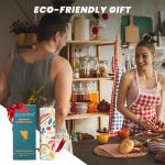 Gecocious Reusable Paper Towels 24 Pack Washable Kitchen Cotton Paperless Paper Towel Roll Eco Friendly Super Soft, Absorbent Cloth Napkins