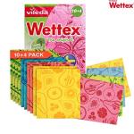 Wettex The Original 14 Pack Swedish Dishcloth for Kitchen - Eco Friendly Reusable Paper Towels - Assorted Dish Cloths for Washing Dishes