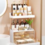 3-Tier Makeup & Perfume Organizer with 3 Drawers