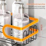 3-Tier Rustproof Shower Caddy with Hooks