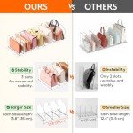 Lifewit 2-Pack Adjustable Purse Organizer Dividers