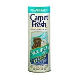 Carpet Fresh Rug and Room Deodorizer with Baking Soda and Pet Odor Neutralizer, Neutra Air Fragrance, 14 OZ