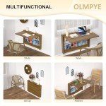 Wall Mounted Folding Table with Iron Bracket