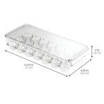Clear Plastic Egg Holder with Front Handle