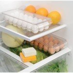 Clear Plastic Egg Holder with Front Handle
