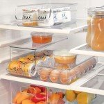 Clear Plastic Egg Holder with Front Handle