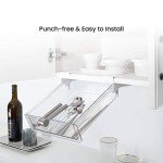 Under Shelf Pull-Out Storage Drawer for Kitchen