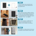 Uni-Green 17x25 Arch Double Shelf Shower Niche