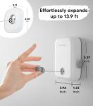 GorillaLine - Retractable Clothesline Indoor Outdoor Clothes Line | Heavy Duty Clothes Drying Laundry Line | Wall Mounted Drying Rack Clothing Line