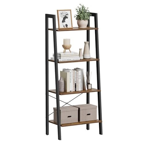 Ladder shelves