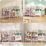 Kids 3-Tier Bookshelf and Toy Storage Unit