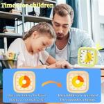 Visual Timer for Kids,Time Timer Home - 60 Minute Kids Visual Timer, Timer for Classroom Home Office, Countdown Clock for Teaching Work Meeting, Pomodoro Timer for Time Management (Avocado Green)