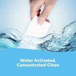 Tru Earth Compact Dry Laundry Detergent Sheets (Made in Canada) - Up to 64 Loads (32 Sheets) - Paraben-Free - Original Eco-Strip Liquidless Laundry Detergent, Travel Laundry Sheets - Fresh Linen