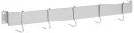 Cuisinart Chef's Classic 33-Inch Bar-Style Wall-Mount Pot Rack, Brushed Stainless