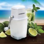 Iceberg Ice Crusher with Stainless Steel Blades and Suction Base, Manual Hand Crank Ice Breaker for Creating Drinks, BPA Free Portable Ice Crusher for Ice Platters, Coctails, and Much More