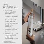 aarke - Carbonator III Premium Carbonator-Sparkling & Seltzer Water Maker-Soda Maker with PET Bottle (Matte Black)