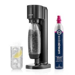 SodaStream Gaia Sparkling Water Maker, Black
