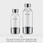 Breville BCA600BSS InFizz Aqua Sparkling Water Maker, Brushed Stainless Steel