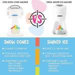 Hawaiian Shaved Ice Machine Kit - 3 Flavors, 25 Cups, Straws, Pourers, Ice Molds