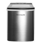 Frigidaire Compact Countertop Ice Maker, Makes 26 Lbs. of Bullet Shaped Ice Cubes Per Day, Silver Stainless