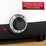 T-fal Mini Deep Fryer, Stainless Steel Deep Fryer with Basket, 1 Liter, Versatile Temperature Control, 900 Watts, Temperature Control, Easy to Clean, Black