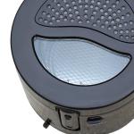 PantryPro 2.5 Liter Electric Deep Fryer with Cool Touch Sides and Nonstick Basket, Adjustable Temperature, Lid with Viewing Window, Black