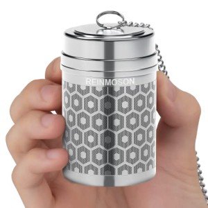 Reinmoson Large Tea Infuser for Loose Tea & Spice Infuser for Cooking, Extra Fine Mesh Tea Strainers, 304 Stainless Steel Loose Leaf Tea Steeper for Black Tea, Rooibos, etc
