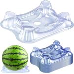 50 Pieces Plastic Melon Cradle Holds up to 20 lbs Plastic Melon Support Stand Keep Melon Watermelon Off of The Ground Plant Protector Cages for Watermelon Pumpkin and Squash