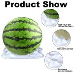 50 Pieces Plastic Melon Cradle Holds up to 20 lbs Plastic Melon Support Stand Keep Melon Watermelon Off of The Ground Plant Protector Cages for Watermelon Pumpkin and Squash