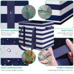 WISELIFE 3 Pack Reusable Grocery Bags Large Water Resistant Grocery Collapsible Heavy Duty Tote Bags for Shopping Picnic