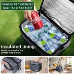 Picnic Basket for 2 with Table and Blanket, Collapsible Cooler Bag Insulated, Picnic Set for Beach, Picnic Hamper, Picnic Date Essentials for Outdoor, Picnic Accessories, Wedding