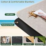 Picnic Basket for 2 with Table and Blanket, Collapsible Cooler Bag Insulated, Picnic Set for Beach, Picnic Hamper, Picnic Date Essentials for Outdoor, Picnic Accessories, Wedding