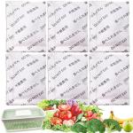 6 Pack Produce Saver Refills Kit for OXO GreenSaver Produce Keepers and Crisper Inserts, Keep Fruits Veg Fresh, Also Compatible with Bluapple Produce Freshness Saver Balls and other Produce Savers