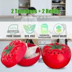 ShuRex Produce Freshness Preserver Saver Kit- Keep Fruits and Vegetables Fresh Longer, Ethylene Gas and Odor Absorber in Refrigerator (2 Pack)