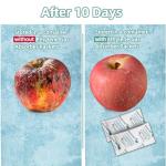 Wisesorb 20PCS 10 Gram Ethylene Gas Absorber Packet, Vegetable & Fruit Fresh Produce Protector,Fresh Fruit Preserver, Vegetable Saver,Food Saver,Ethylene Gas Absorber for The Fridge