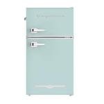 Frigidaire EFR840 Retro Mini Fridge with Freezer & Side Bottle Opener - Small 2 Door Refrigerator for Office Bar or College Dorm Room - 3.2 Cu Ft, Mint