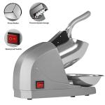 OKF Ice Shaver Prevent Splash Snow Cone Machine, Electric 3 Blades Shaved Ice Machine, 380W Ice Shaver Machine, 286lbs/hr Snow Cone Maker, Ice Crushers for Home Use and Commercial Ice Crusher (Silver)