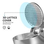 BI-DTOOL Shaved Ice Machine 380W Electric Ice Crusher Triple Blades Ice Crusher Shaver 286lbs/hr Snow Cone Machine 1500 RPM Stainless Steel Ice Shaver Ice Shaving Machine for Home and Commercial