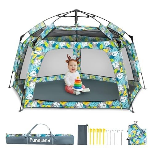 Foldable UV-Blocking Play Tents