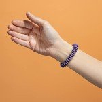 SoulSation 15 Pack Mosquito Repellent Bracelets, DEET-Free for Kids & Adults, Individually Wrapped Bands