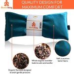 Blissful Being Silk Eye Pillow- Lavender Eye Pillow - Eye Pillows Aromatherapy - Perfect for Meditation and Relaxation (Amethyst)