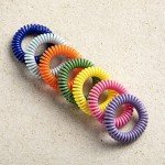 SoulSation 15 Pack Mosquito Repellent Bracelets, DEET-Free for Kids & Adults, Individually Wrapped Bands