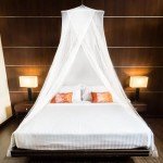 MEKKAPRO Extra-Large King Mosquito Bed Net, Made for King Queen and Twin, Bed Mosquito Netting | Bed Canopy Curtains, White Mosquito Netting