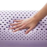 MALOUF Zoned Dough Memory Foam Infused with Real Lavender-Natural Oil Aromatherapy Pillow Spray Included, King